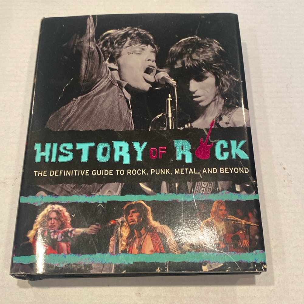 “History of Rock,” Hardcover with Dust Jacket